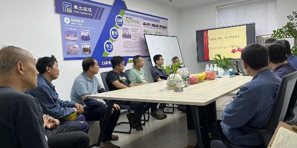 丰土环保员工积极培训消防安全意识